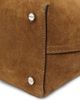 Toteme Women's T-Lock Suede Top Handle Bag - 7