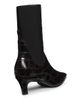 Toteme Women's The Mid-Heel 50MM Crocodile-Embossed Leather Ankle Boots - 3