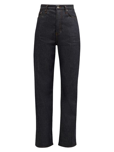 Toteme Women's Twisted Seam High-Rise Jeans