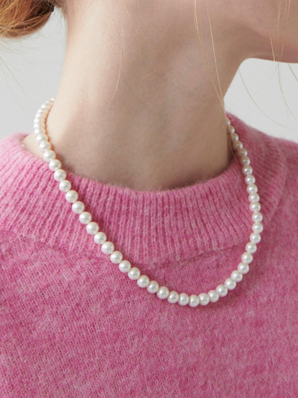 TOU HL19 Basic pure lovely pearl necklace