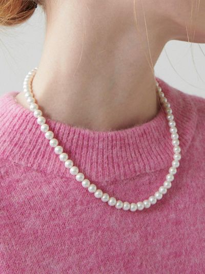 TOU HL19 Basic pure lovely pearl necklace