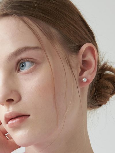 TOU HL21 Pure lovely pearl earrings