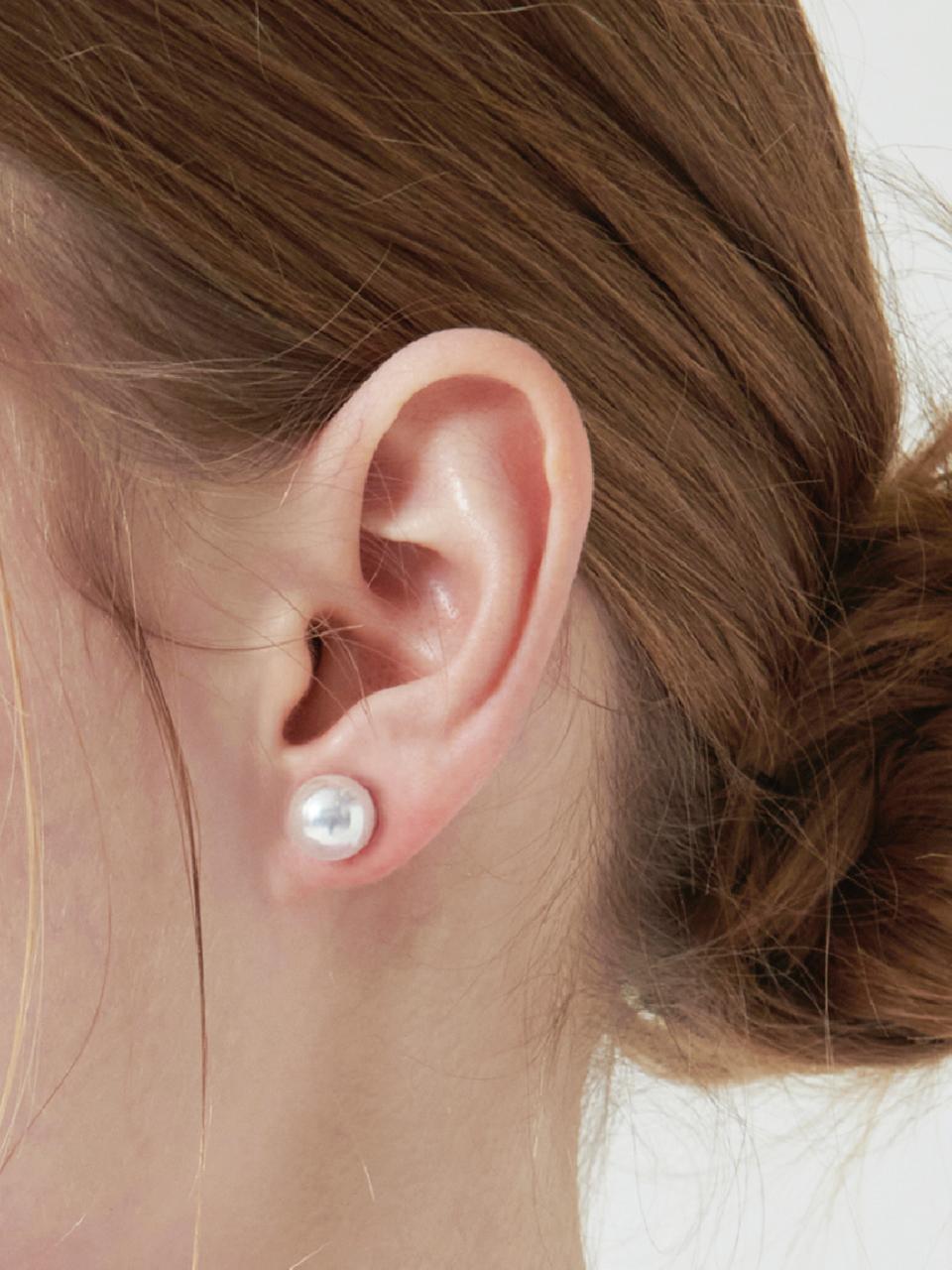 TOU HL22 Big pure lovely pearl earrings