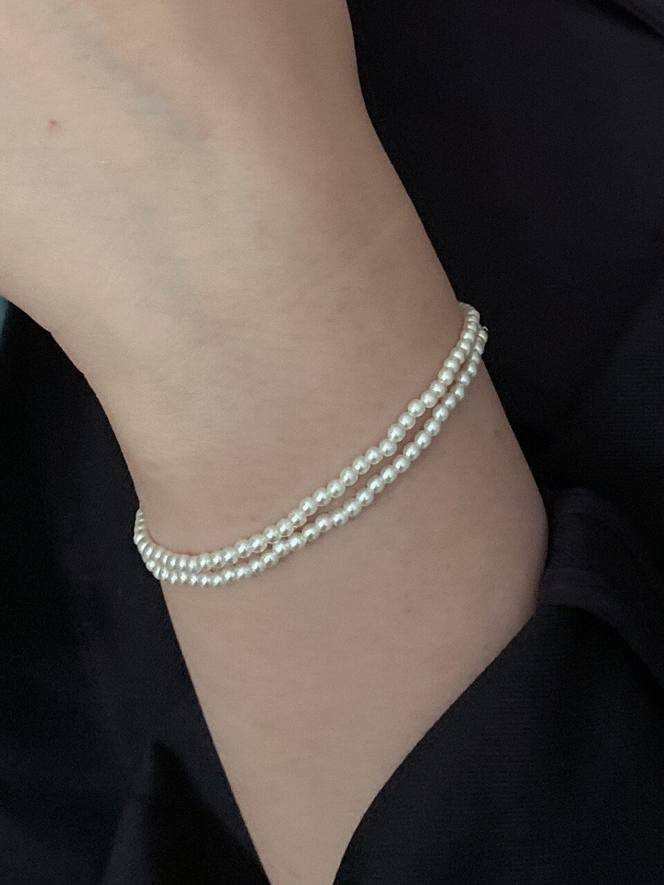 TOU Layered Pearl Bracelet