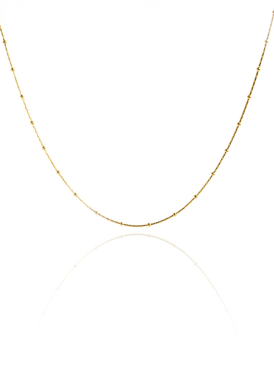 TOU [silver925] TB009 mini ball chain necklace