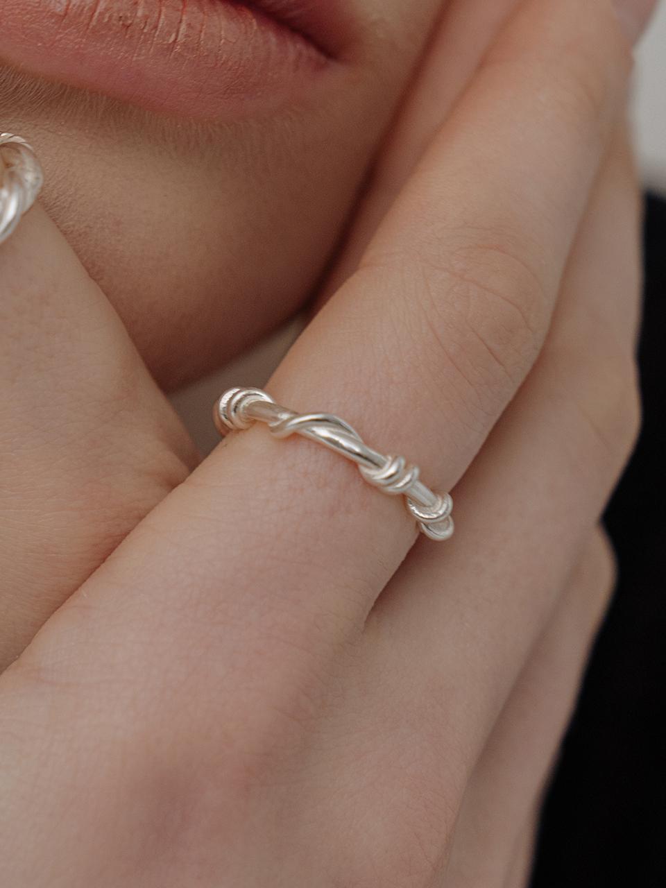 TOU [Silver925] WE006 Silver Vine Ring
