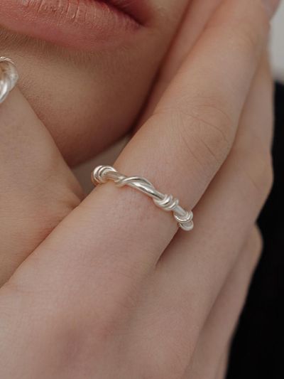 TOU [Silver925] WE006 Silver Vine Ring