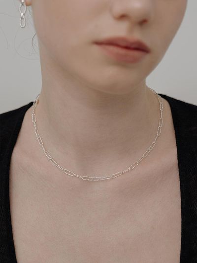 TOU [Silver925] WE008 Link Chain Necklace