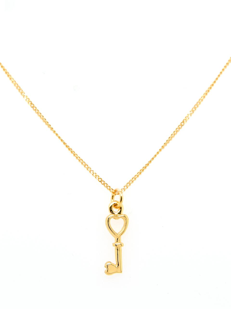 TOU [Silver925] WH002 Heart Key Necklace