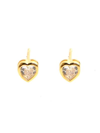 TOU TB037 Cubic Volume Heart Earring