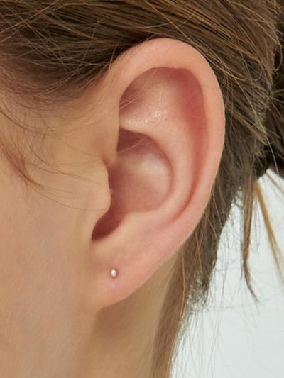 TOU TS054 [Silver925] Tiny ball earrings