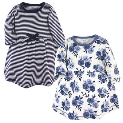 Touched by Nature Touched by Nature 2Pk Long Sleeve Organic Dresses