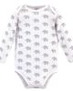 Touched by Nature Touched by Nature Organic Cotton Long-Sleeve Bodysuits - 5