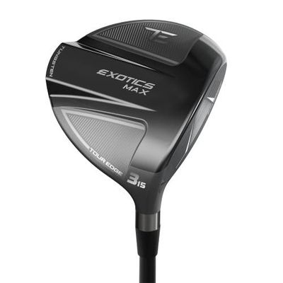 Tour Edge Tour Edge Exotics Max Right Hand Mens Fairway Woods - 3HL / Ventus Red/Black / Stiff 