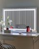 TOV Furniture TOV Furniture Lola Jumbo LED Panel Vanity Mirror in Silver at Urban Outfitters - 1