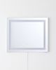 TOV Furniture TOV Furniture Lola Jumbo LED Panel Vanity Mirror in Silver at Urban Outfitters - 4