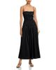 Tove Tove Amina Cotton Ruched Bodice Midi Dress - 1