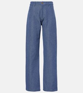 Tove Tove Axel cotton-blend straight pants