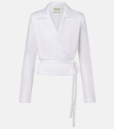 Tove Tove Bronte cotton wrap top