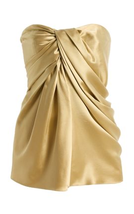 Tove Tove Eden Draped Silk Top