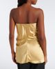 Tove Tove Eden gathered silk satin bustier top - 5