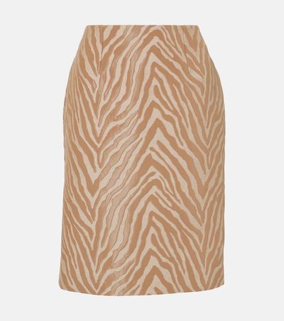 Tove Tove Elia cotton-blend jacquard pencil skirt