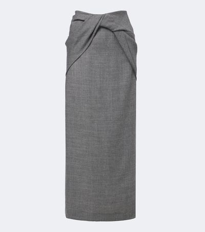 Tove Tove Hope virgin wool midi skirt