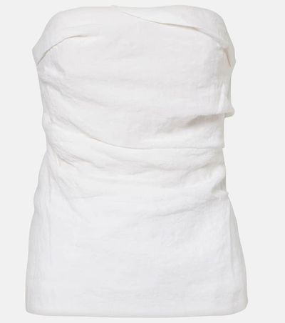 Tove Tove Izel draped linen top