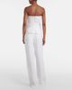 Tove Tove Izel draped linen top - 3