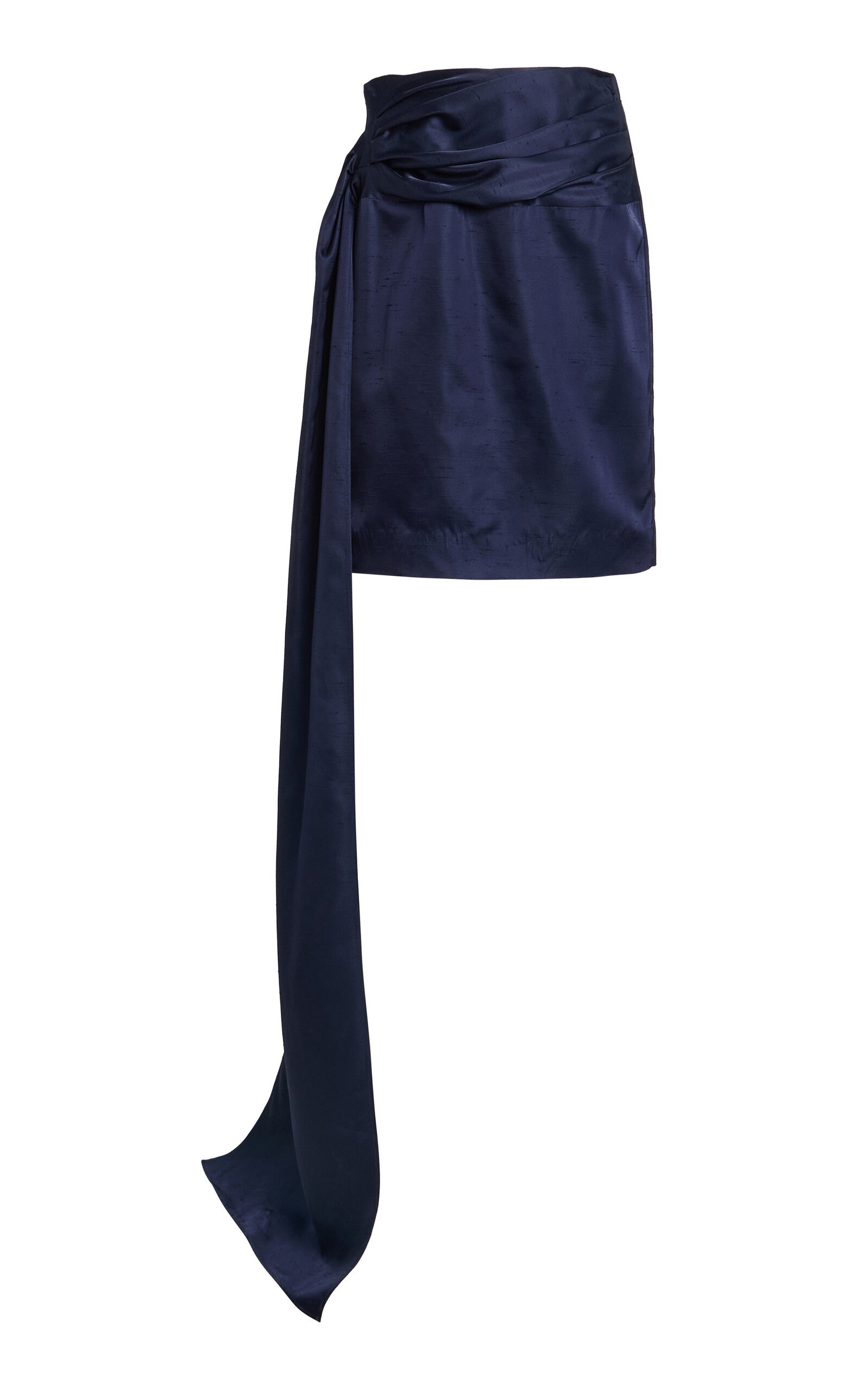 Tove Tove Jullee SashDetailed Shantung Midi Skirt