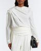 Tove Tove Maevi draped caped silk top - 2