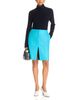 Tove Tove Reeva Turquoise Leather Skirt - 2