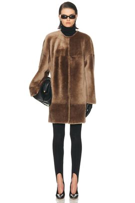 TOVE TOVE Roisin Shearling Coat