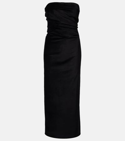 Tove Tove Sabella velvet midi dress