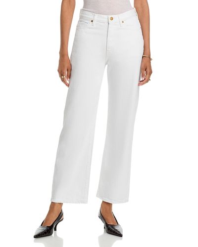 Tove Tove Sade Mid Rise 32 Jeans in Ecru
