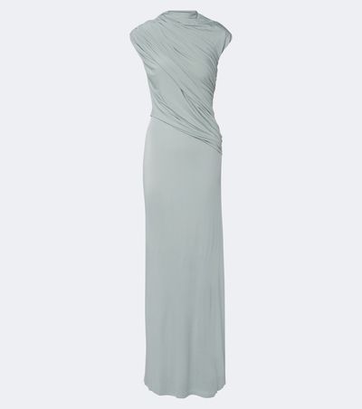 Tove Tove Saffron draped jersey maxi dress
