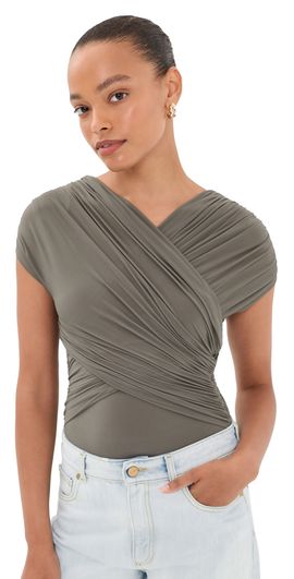 TOVE TOVE Sidney Bodysuit Khaki