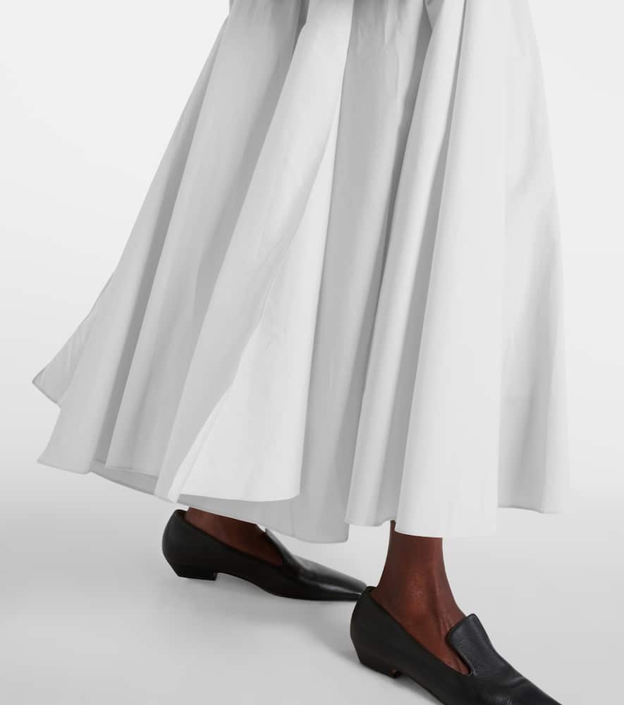 tove solene cotton-blend midi dress Tove | Tove Solene cotton poplin midi dress