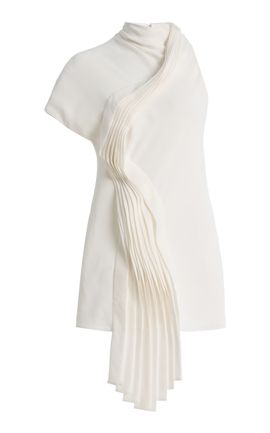 Tove Tove Yareli PleatDetailed Crepe Top