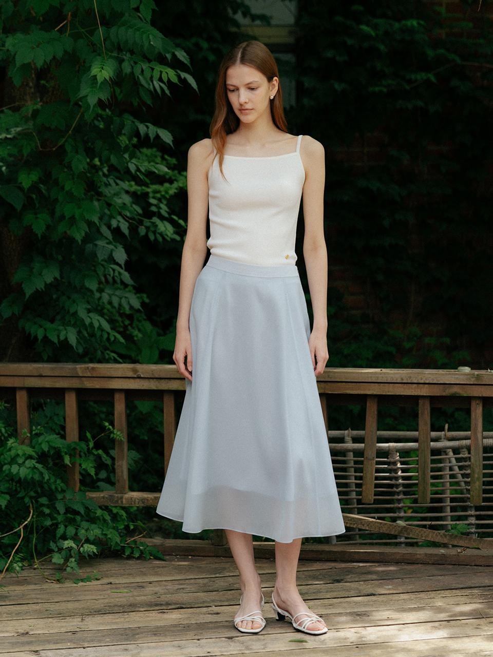 TOWAV LESLIE CHIFFON SKIRT (2colors)