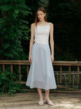 TOWAV LESLIE CHIFFON SKIRT (2colors)