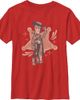 Toy Story 5 Boys Toy Story 5 I Am Woody Badge T Shirt - 1