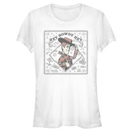 Toy Story 5 Junior's Toy Story 5 Hey Howdy Hey Collage Graphic T-Shirt