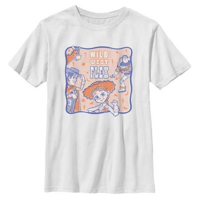 Toy Story 5 Toy Story 5 Boys' Wild West Flex Graphic Short Sleeve T-Shirt