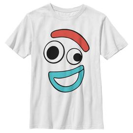 Toy Story Boy's Toy Story Forky Smiling Face T-Shirt