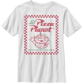 Toy Story Toy Story Boys' Little Green Men Pizza Planet Short Sleeve Graphic T-Shirt