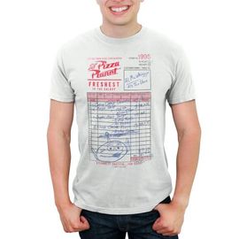 Toy Story Toy Story Men's Distressed Pizza Order Short Sleeve Graphic T-Shirt