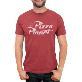 Toy Story Toy Story Men's Pizza Planet Logo Short Sleeve Graphic T-Shirt