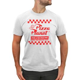 Toy Story Toy Story Men's Pizza Planet Uniform Short Sleeve Graphic T-Shirt