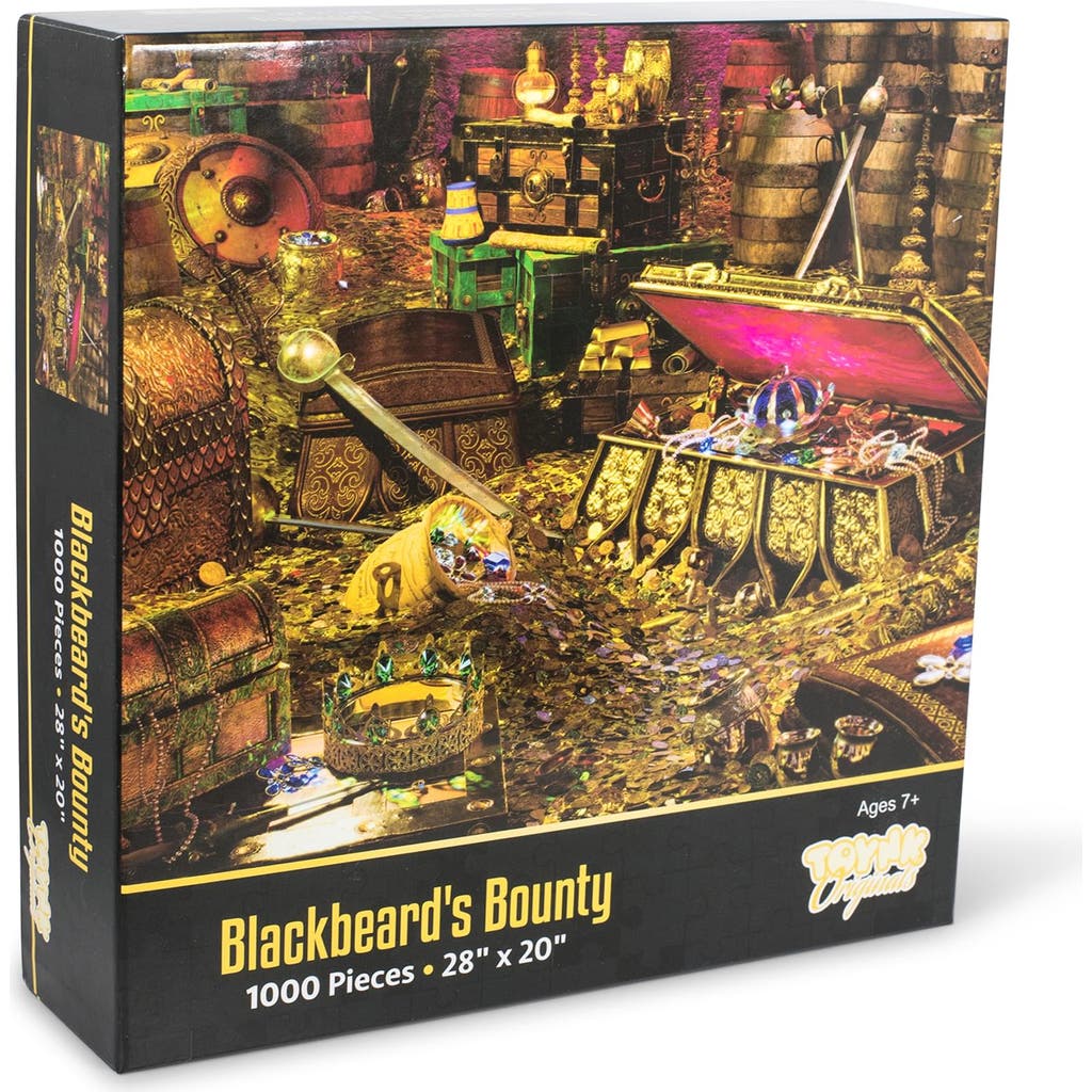 Toynk Toynk Blackbeard's Bounty Pirate Treasure Puzzle | 1000 Piece Jigsaw Puzzle